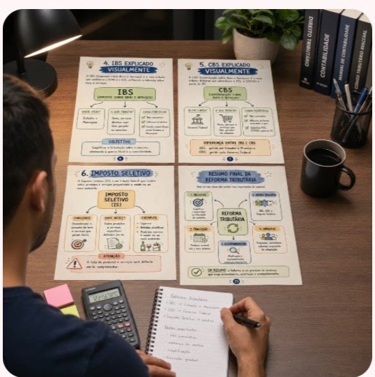 Estudo dos mapas de IBS, CBS e Imposto Seletivo